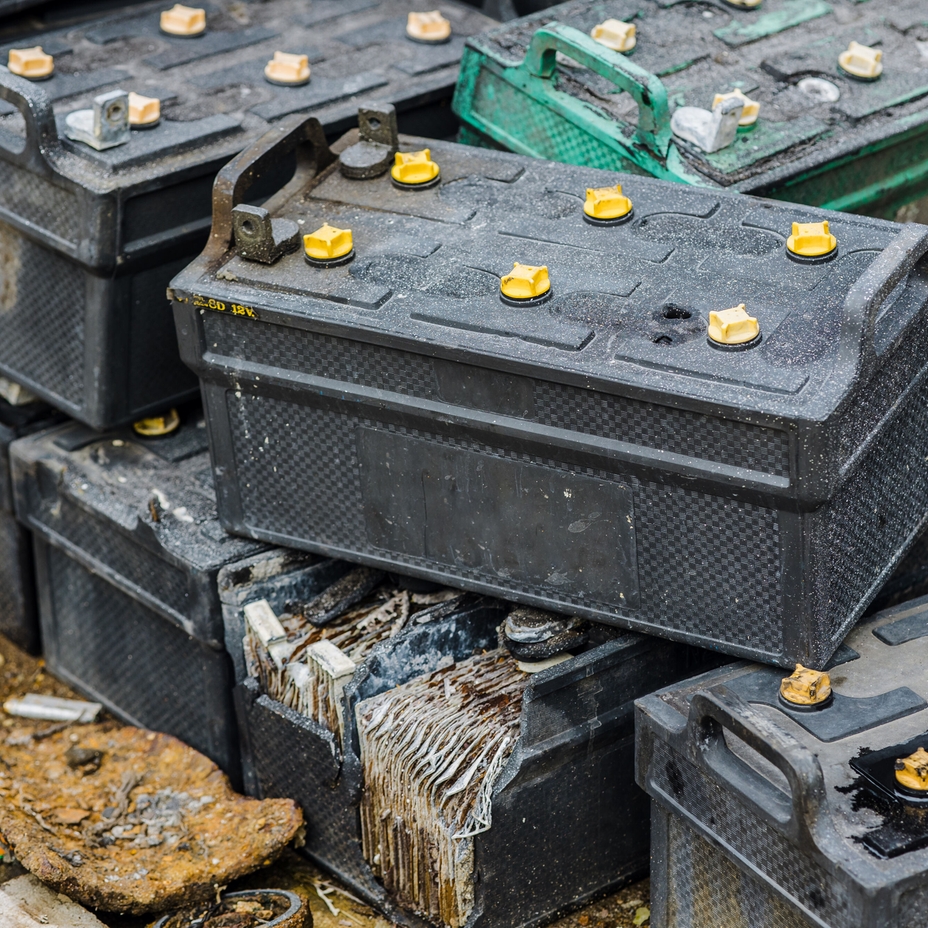 Batterie al litio da riciclare