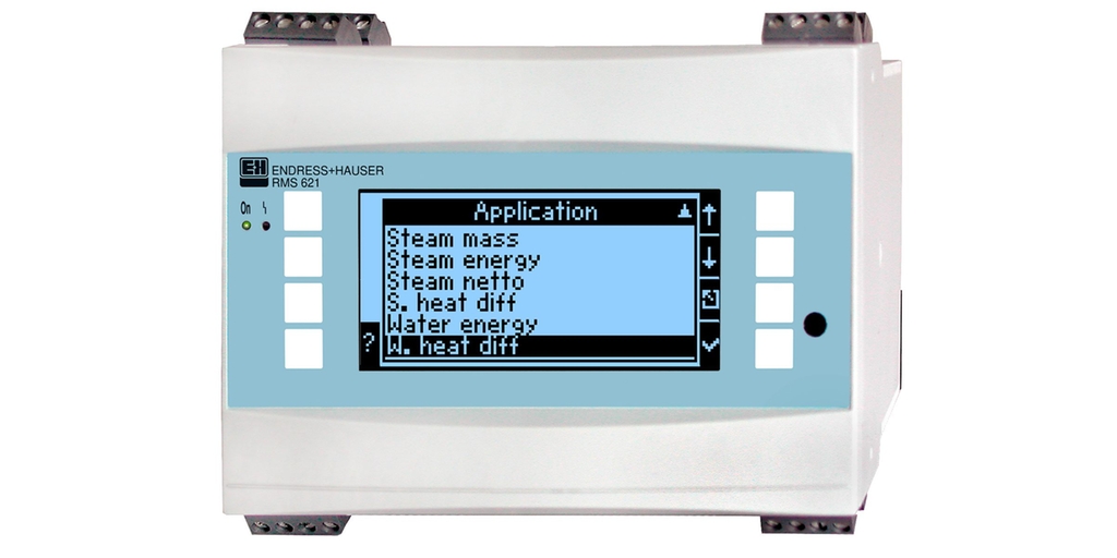 RMS621 Energy manager - Elaboratore di vapore e calore per il calcolo energetico industriale del vapore e dell'acqua RMS621 Energy manager - Elaboratore di vapore e calore per il calcolo energetico industriale del vapore e dell'acqua