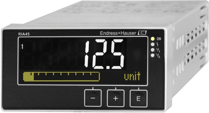 Indicatore da campo RIA46 con unità di controllo per il monitoraggio e l'indicazione di valori analogici misurati