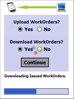 Field Xpert SFX370: Download Work Orders
