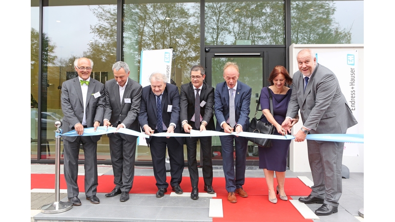 Endress+Hauser inaugura un nuovo ufficio commerciale in Belgio.