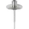 Pozzetto igienico con clamp da 6 mm
