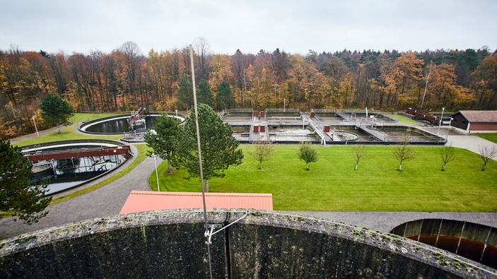 Il depuratore della città di Stadtlohn regola il processo di defosfatazione con il sistema Liquiline.