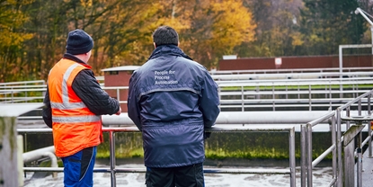 Il depuratore della città di Stadtlohn regola la riduzione dell'azoto con il sistema Liquiline.