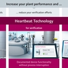 La strumentazione con Heartbeat Technology offre funzioni di diagnostica, verifica e monitoraggio