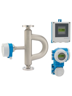 Picture of Coriolis flowmeter Proline Promass Q 500 / 8Q5B with different remote transmitters