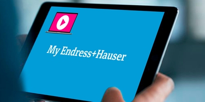 Manage all engineering applications on endress.com