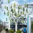 Un albero del vento alimenta la stazione di ricarica per veicoli elettrici di Endress+Hauser Liquid Analysis a Gerlingen.