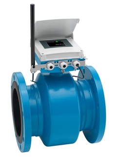 Misuratore di portata elettromagnetico a batteria Promag W 800/5W8C per rete di distribuzione dell'acqua potabile
