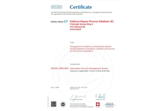 Certificazione della sicurezza delle informazioni ISO 27001