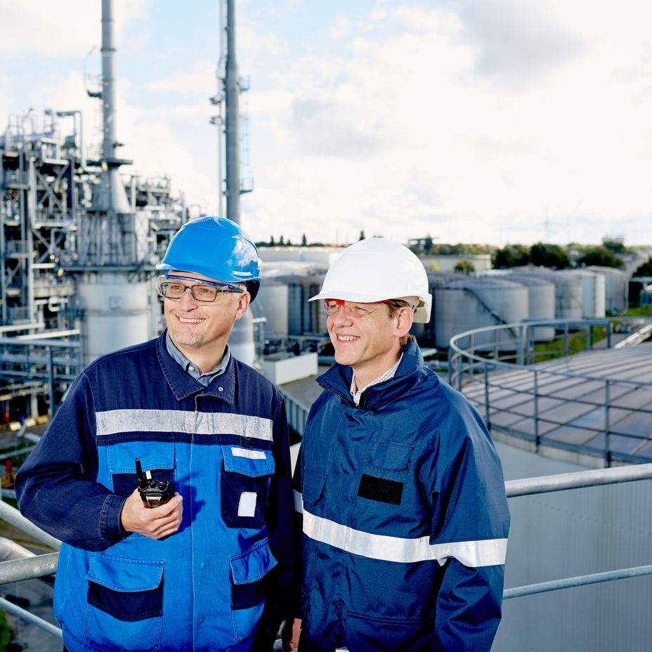 Visita di Endress+Hauser presso la raffineria di un cliente