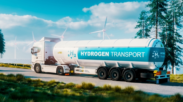 Trasporto dell'idrogeno su camion