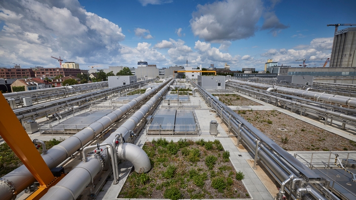 Impianto di trattamento delle acque reflue SBR a Basilea, Svizzera