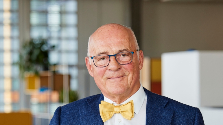 Klaus Endress, per lungo tempo CEO e Presidente del Supervisory Board del Gruppo Endress+Hauser