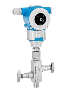 Cerabar PMP50, collettore montato